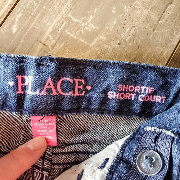 The Children's Place Girls Size 4/5 2 Pc Matching Outfit EUC Blue Red - Picture 4 of 15